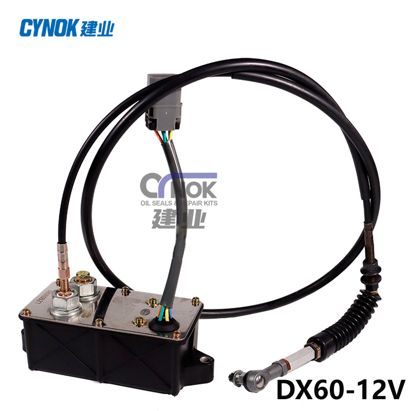 12v DX60 Excavator Throttle Motor K1039680 (8) DX60-12V excavator replacement for K1039680