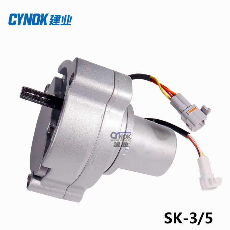 SK-3 SK-5 Excavator Throttle Motor YN2406U197F3 F4KP56RM2G-004 (1) Kobelco SK120-3/5 SK200-1/3/5 SK220-3 SK100-6 excavator replacement for YN2406U197F3/F4KP56RM2G-004