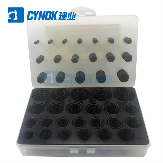CYNOK O-Ring Kit 666PCS 42Sizes for Hyundai R-60 R-200 R-220 R-450 Excavator (3) oring-box excavator replacement for Hyundai R-60 R-200 R-220 R-450
