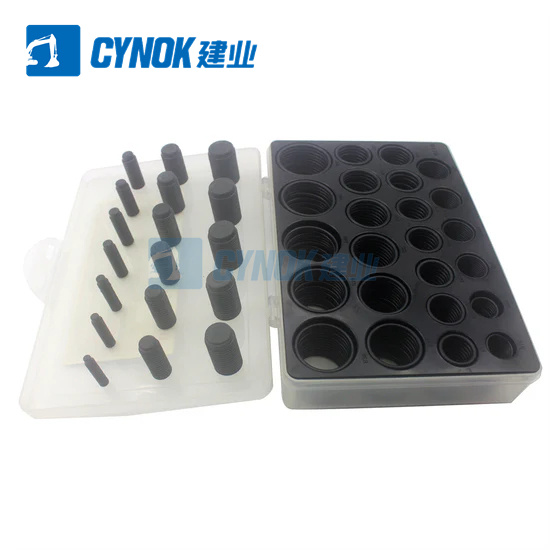 CYNOK O-Ring Kit 666PCS 42Sizes for Hyundai R-60 R-200 R-220 R-450 Excavator (5)
